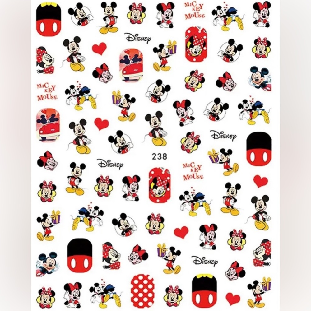 $1 NAIL STICKER SHEET. NEW. $1 WITH ANY $10 ORDER OR MORE